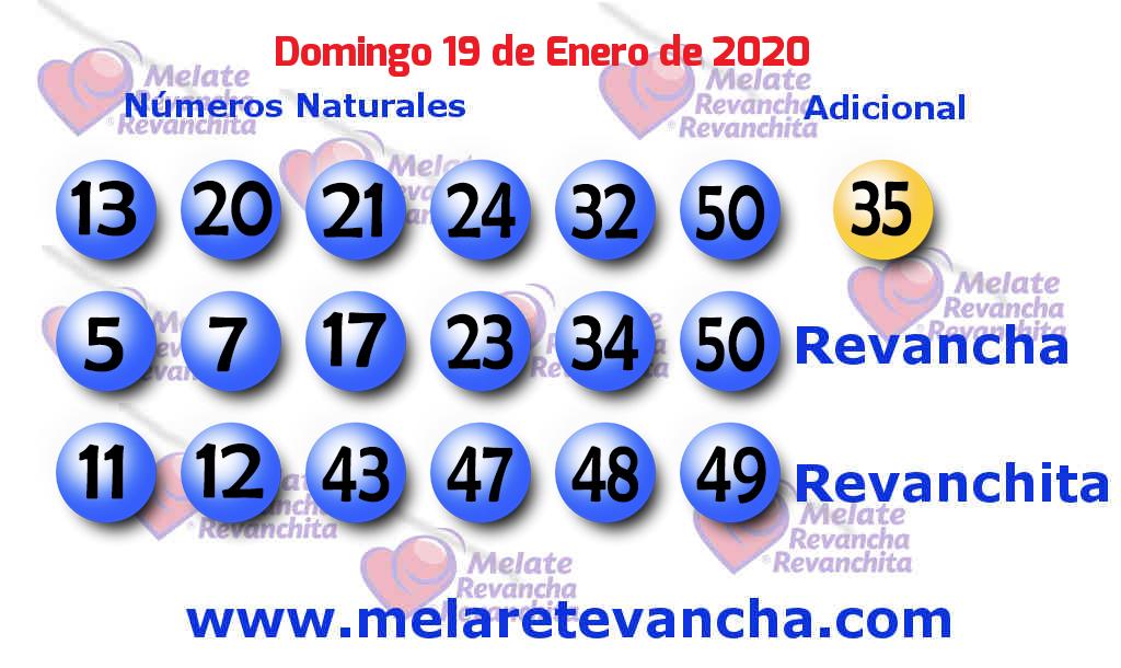 Resultado Melate Revancha Y Revanchita Del Domingo 19 De Enero De