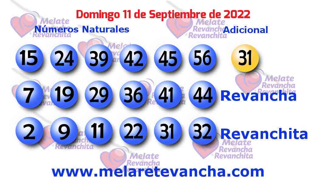 Últimos resultados de Melate Últimos resultados de los sorteos de Melate