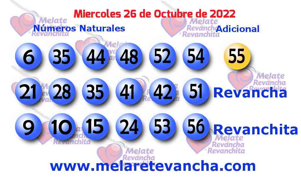 Últimos resultados de Melate Últimos resultados de los sorteos de Melate