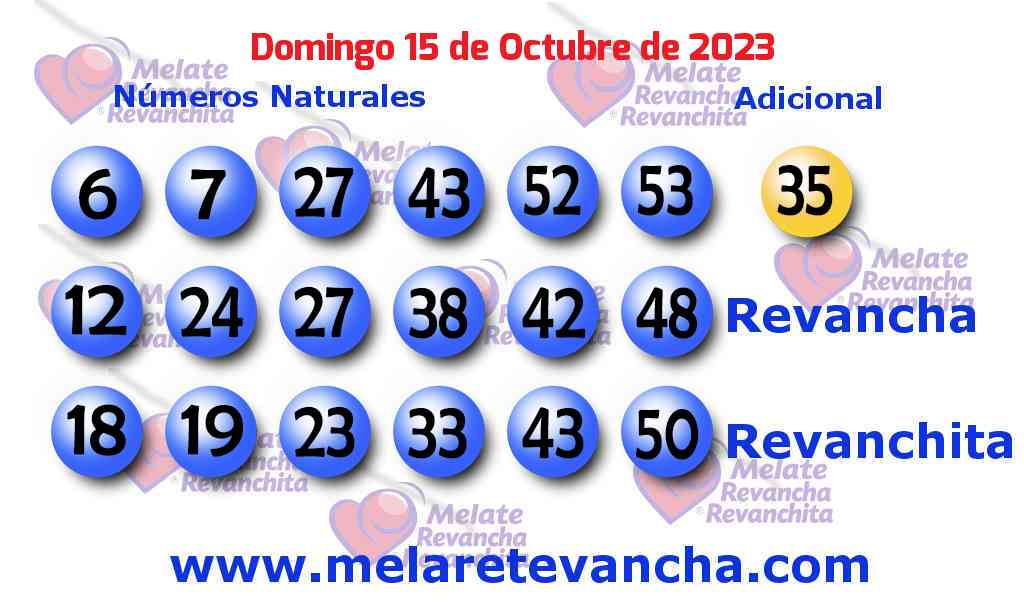 Últimos resultados de Melate Últimos resultados de los sorteos de Melate