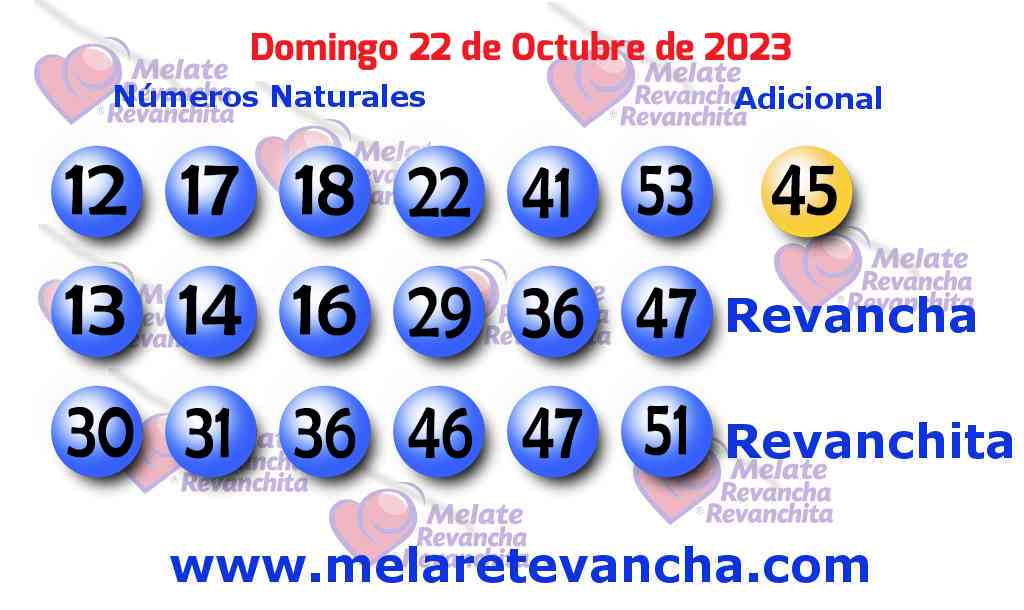 Últimos resultados de Melate Últimos resultados de los sorteos de Melate